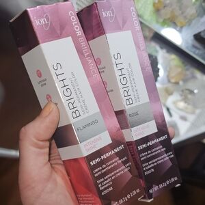 Ion Color Brilliance Brights Hair Color in Flamingo and Rose